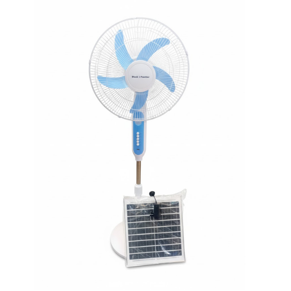 solar fan with panel